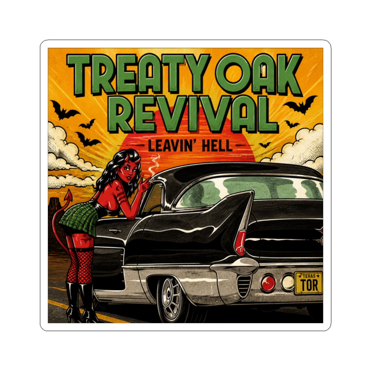 TREATY OAK REVIVAL LEAVIN HELL - alternate angle 1, merchandise