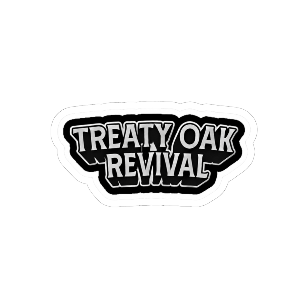 The Treaty oak Revival band Sticker - alternate angle 1, merchandise