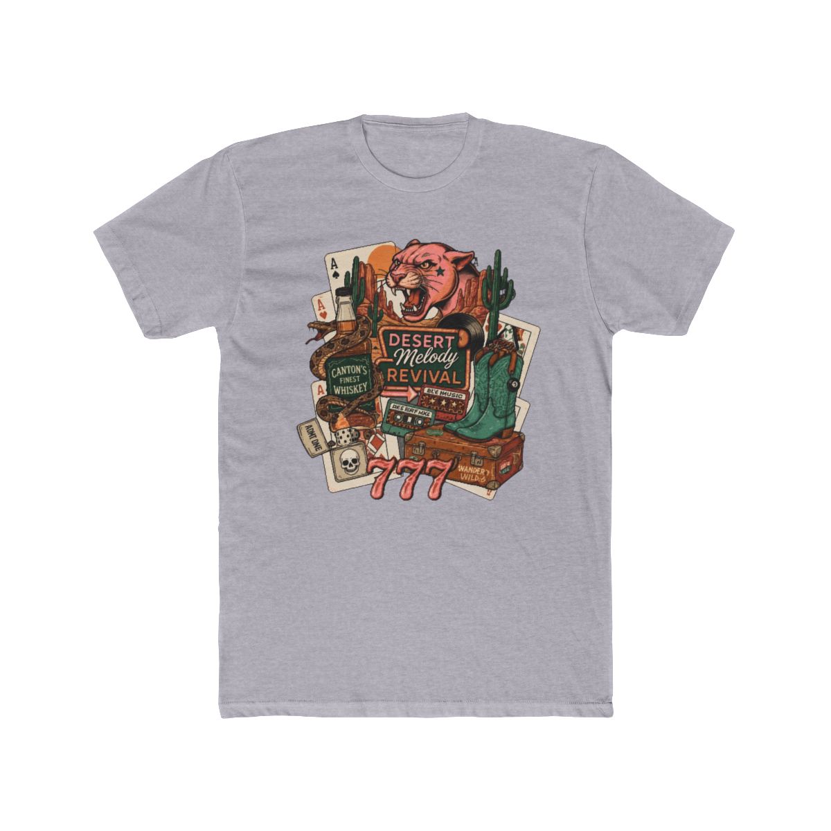 Comfort Colors Treaty Oak Revival Country Music Shirt, Western Cowboy And Cowgirl Tee - alternate angle 4, merchandise
