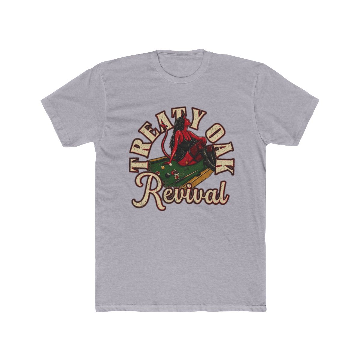 Treaty Oak Revival Retro T Shirt - alternate angle 3, merchandise