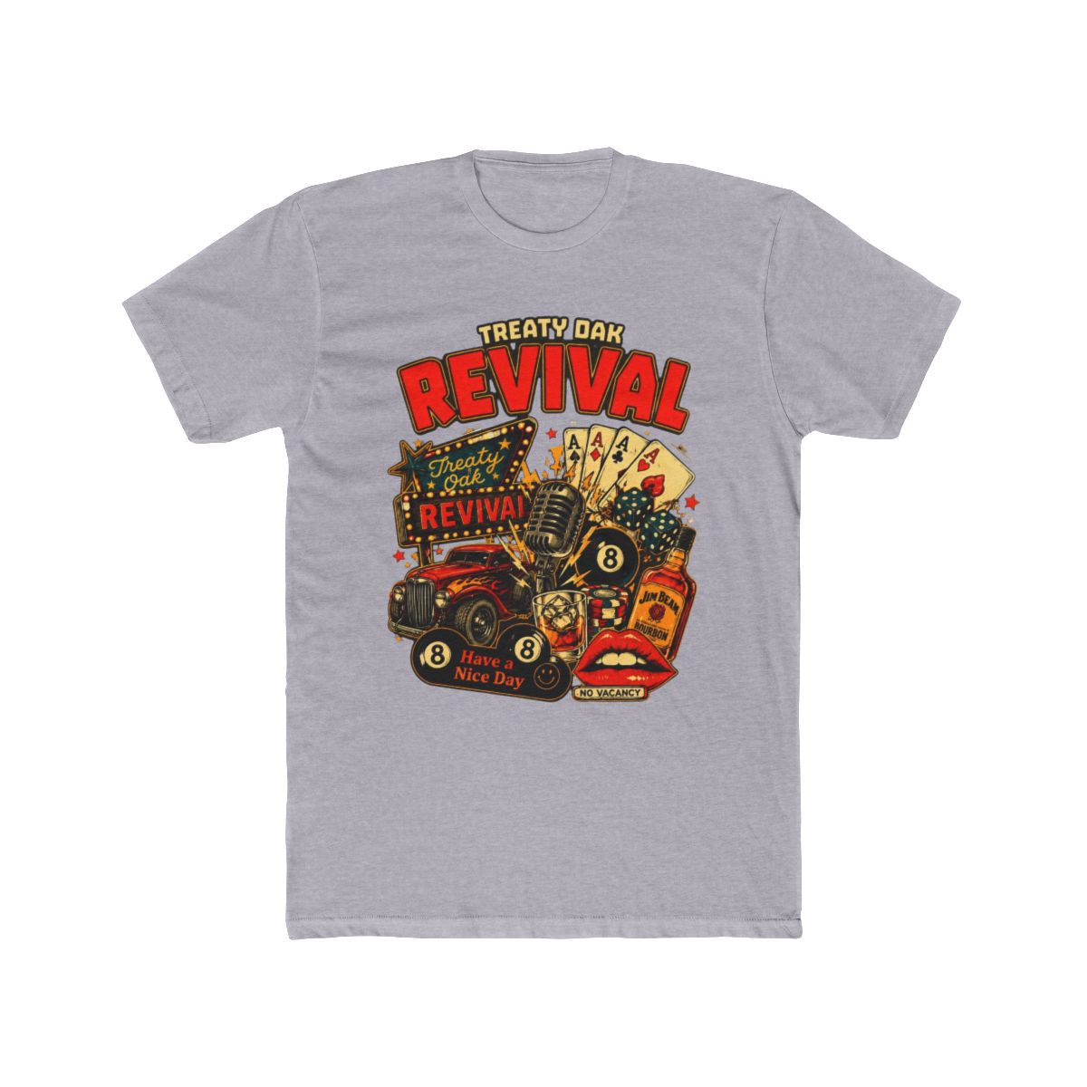 Treaty Oak Revival Vintage T Shirt - alternate angle 5, merchandise