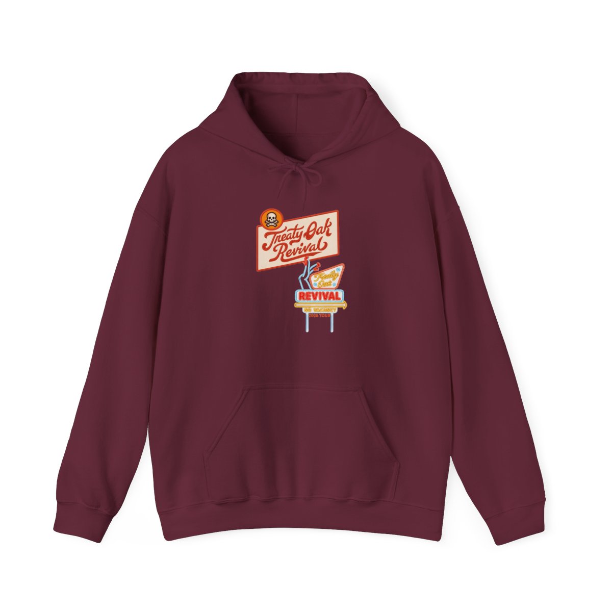 Everyday Streetwear Hoodie | Casual Layering Piece for Outfits | Treaty Oak Revival - alternate angle 3, merchandise